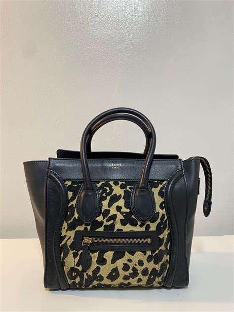 celine leopard print bag|Celine.